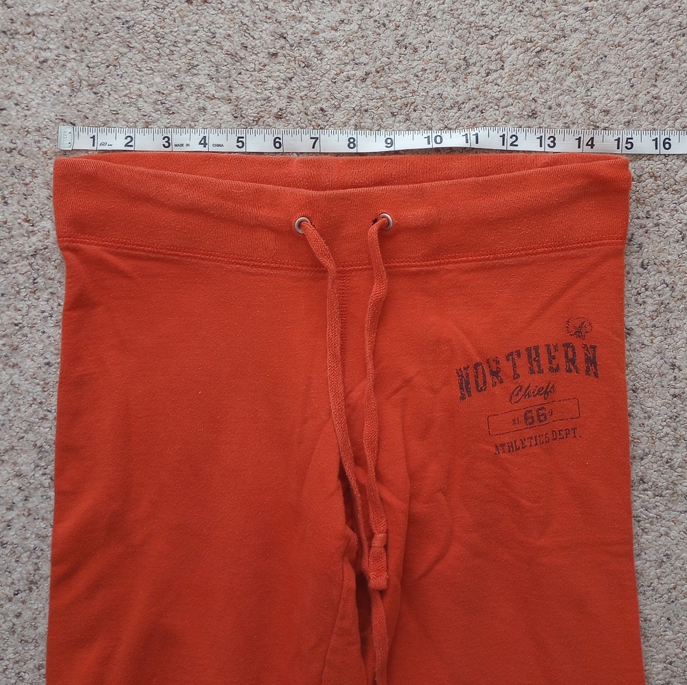 Y2K Orange Sweatpants Athletic Department - Picture 4 of 5